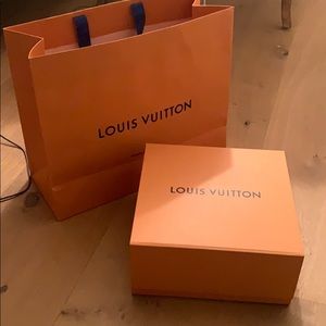 Louis Vuitton bag and box